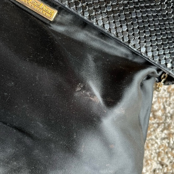 Vintage Whiting and Davis Embellished Mesh Evening Formal Clutch - Picture 15 of 15